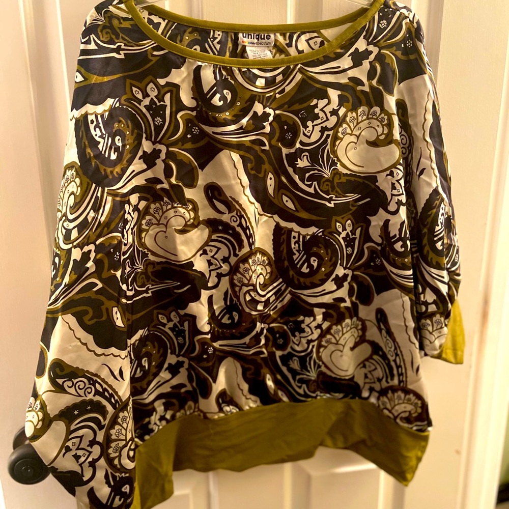 Fit and Flirty Silk Blouse